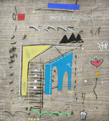 Original Abstract Expressionism Abstract Paintings by Jungwoo Hong