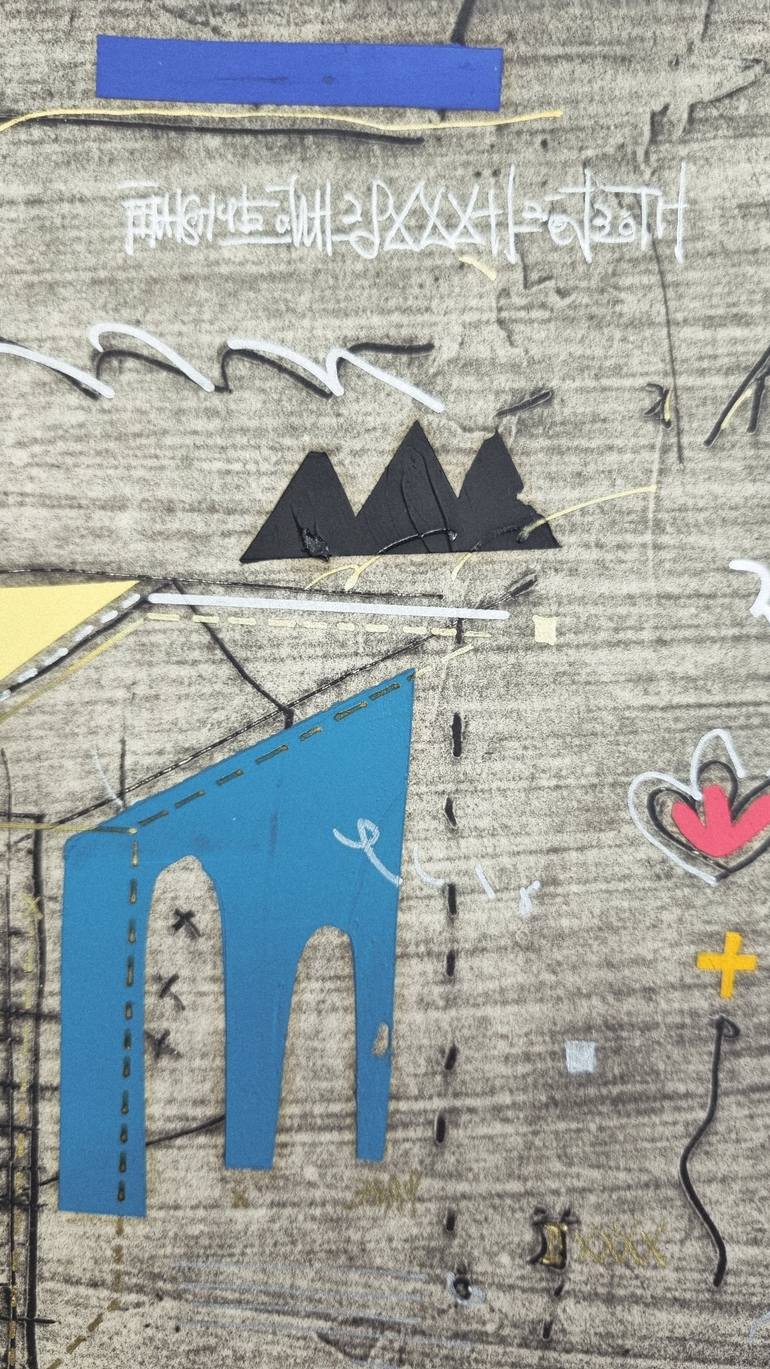 Original Abstract Expressionism Abstract Painting by Jungwoo Hong