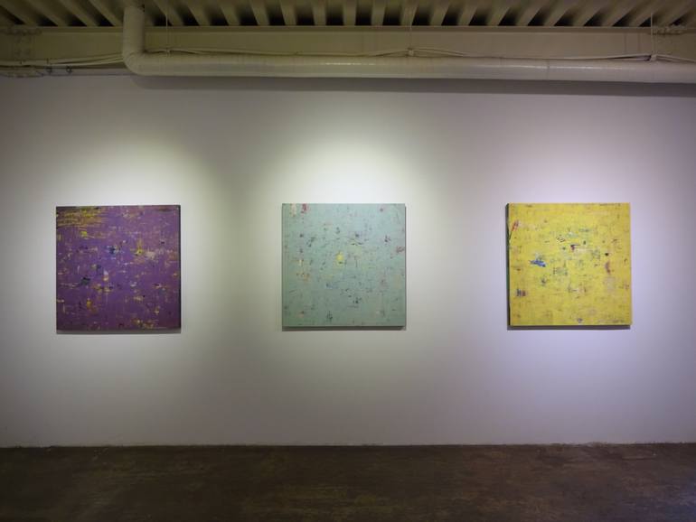 Original Abstract Expressionism Abstract Painting by Jungwoo Hong