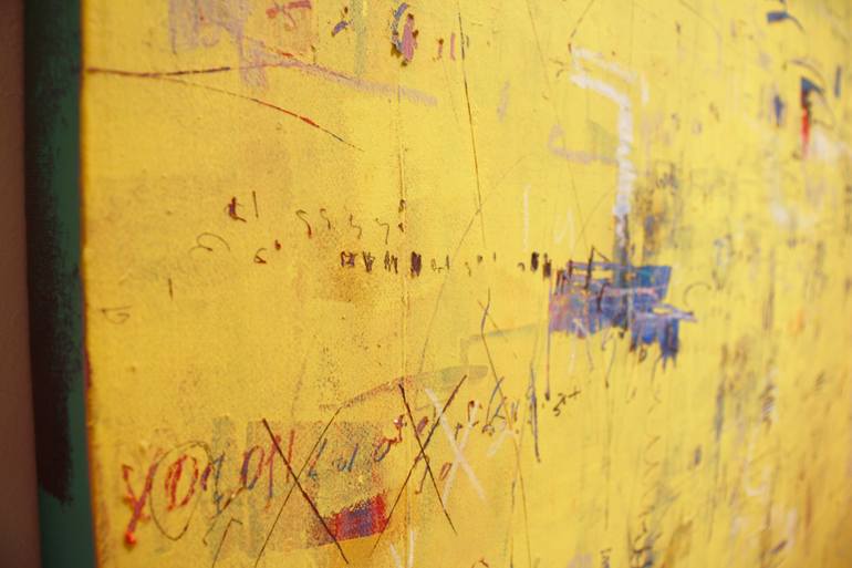 Original Abstract Expressionism Abstract Painting by Jungwoo Hong