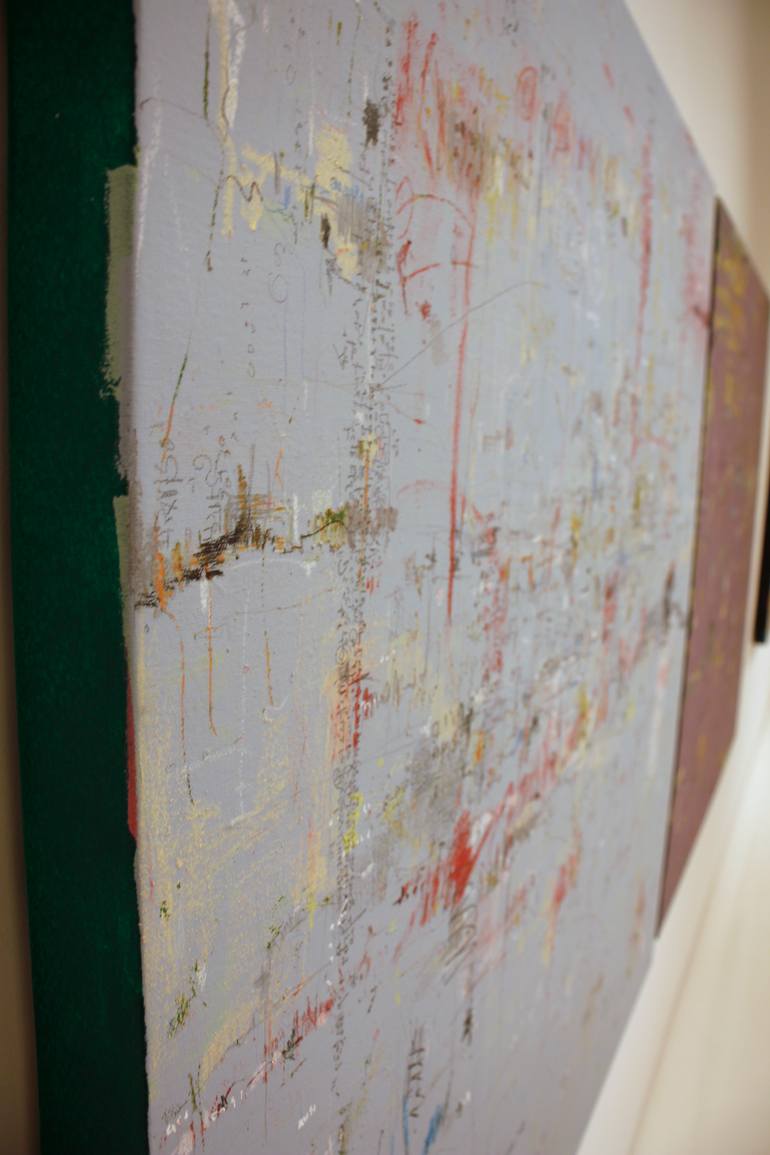 Original Abstract Expressionism Abstract Painting by Jungwoo Hong
