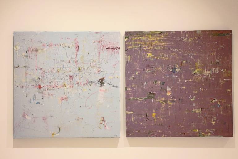 Original Abstract Expressionism Abstract Painting by Jungwoo Hong
