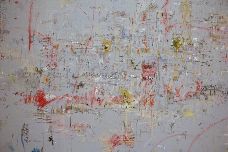 Original Abstract Expressionism Abstract Painting by Jungwoo Hong
