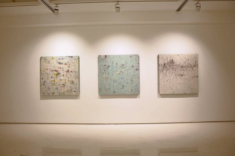 Original Abstract Expressionism Abstract Painting by Jungwoo Hong