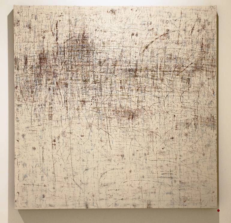 Original Abstract Expressionism Abstract Painting by Jungwoo Hong