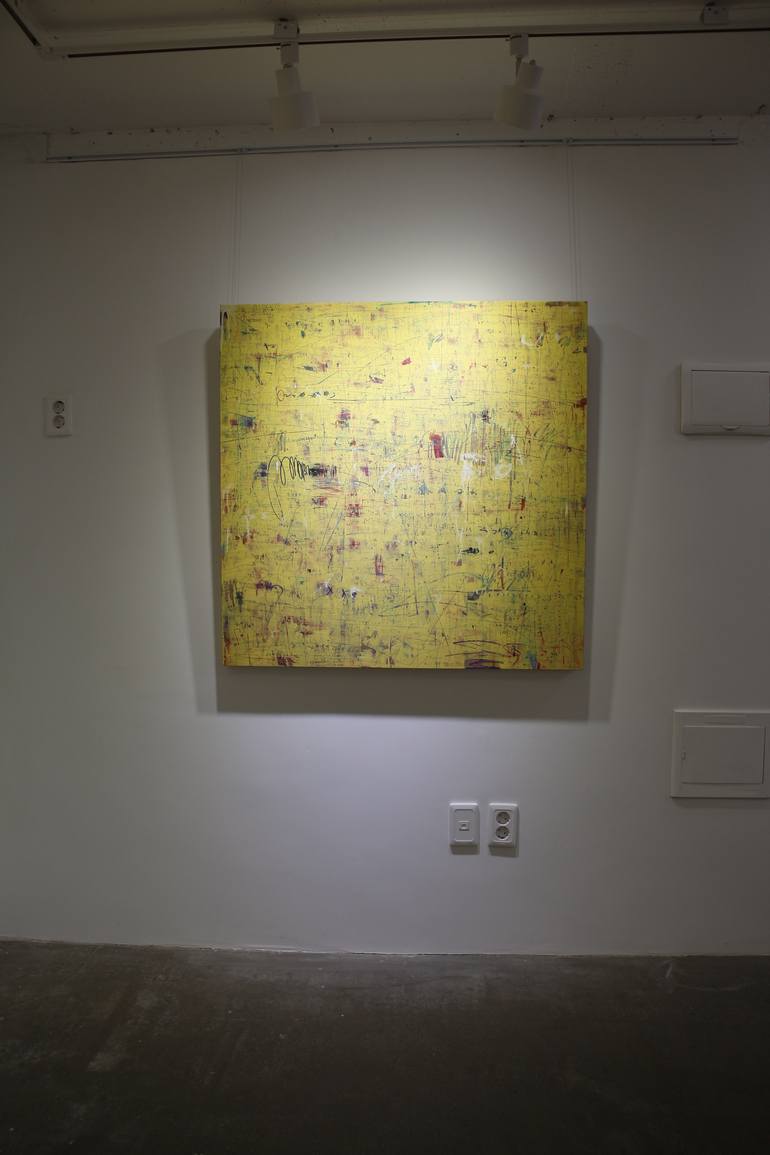 Original Abstract Expressionism Abstract Painting by Jungwoo Hong