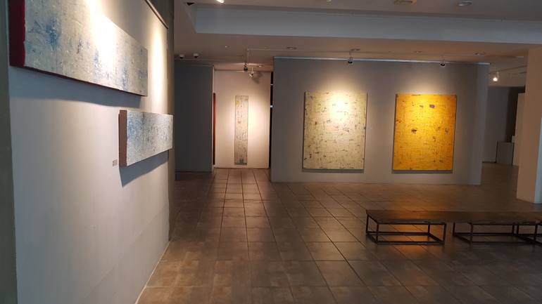 Original Abstract Expressionism Abstract Painting by Jungwoo Hong
