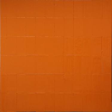 Original Minimalism Abstract Paintings by Jean Wolff