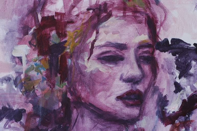 Original Figurative Women Painting by Katarzyna Chlipalska