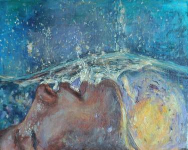 Print of Water Paintings by Katarzyna Chlipalska