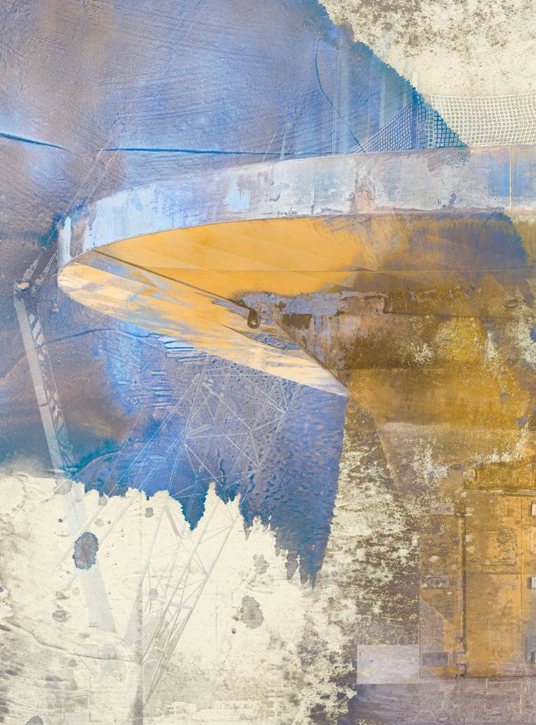 Original Abstract Boat Photography by Iskra Johnson