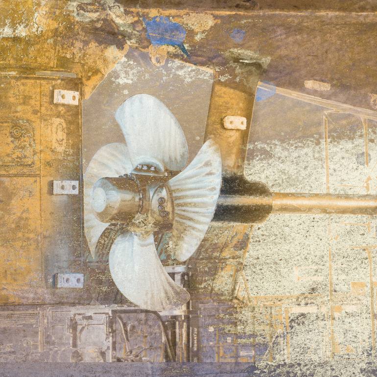Original Abstract Boat Photography by Iskra Johnson