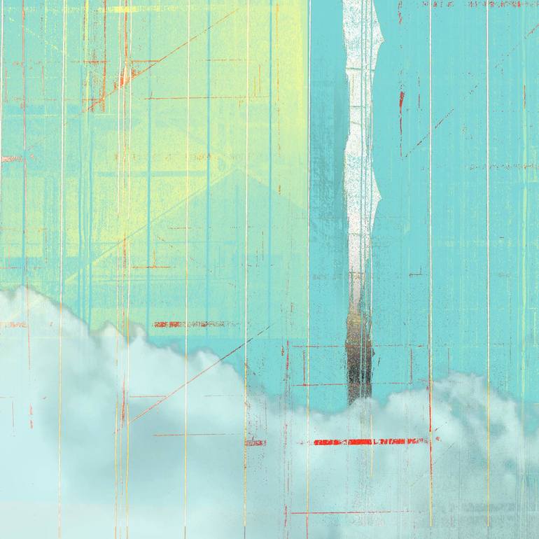 Original Fine Art Abstract Mixed Media by Iskra Johnson