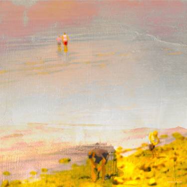 Beachcombers in Golden Light, No. 1 - Limited Edition of 35 image