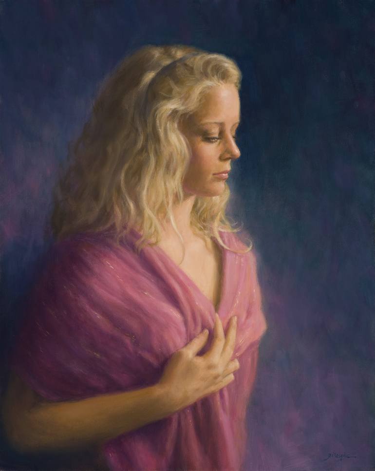 Original Realism Women Paintings by Michael Gillespie
