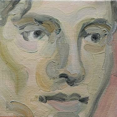 Print of Portraiture Portrait Paintings by Sanda Anderlon