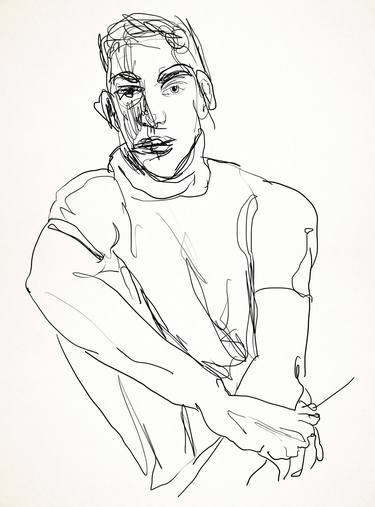 Print of Portraiture People Drawings by Sanda Anderlon