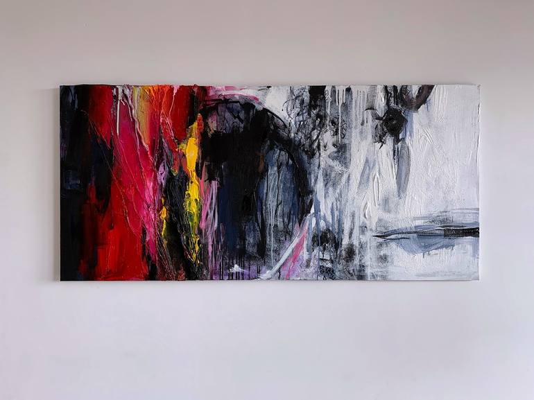 Original Abstract Painting by Nino Bosikashvili