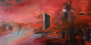 Original Abstract Expressionism Abstract Paintings by Nino Bosikashvili