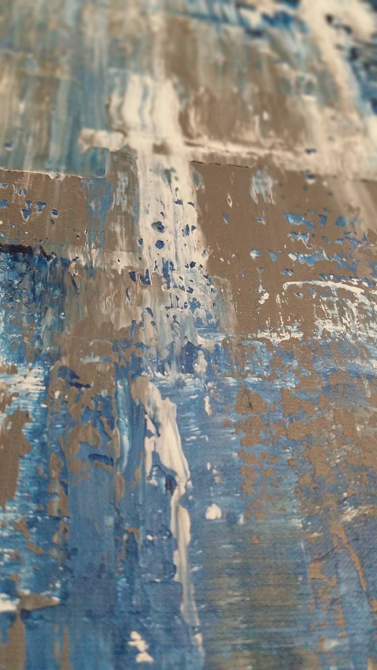 Original Abstract Expressionism Abstract Painting by Maria Sen