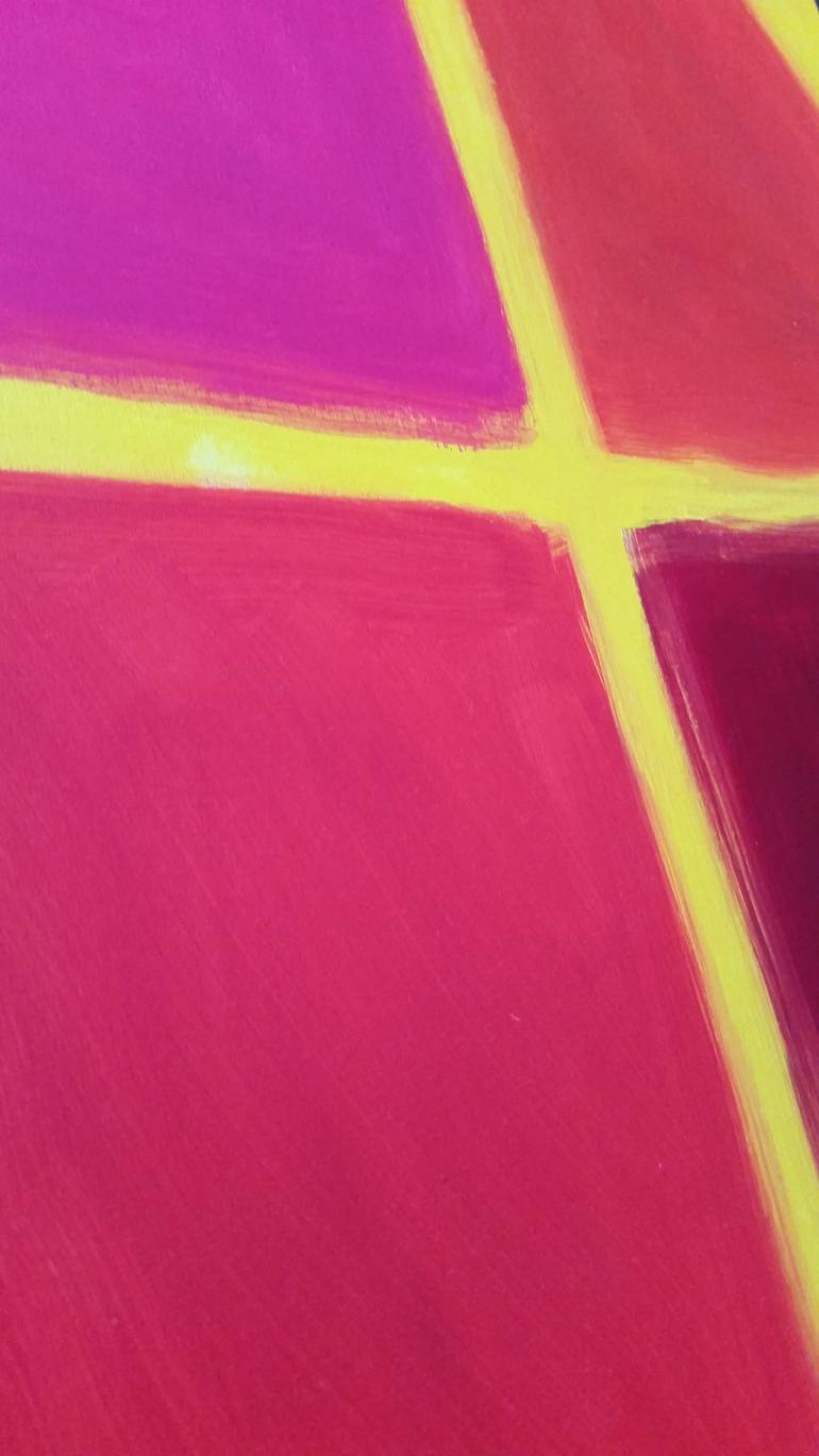 Original Abstract Expressionism Abstract Painting by Maria Sen