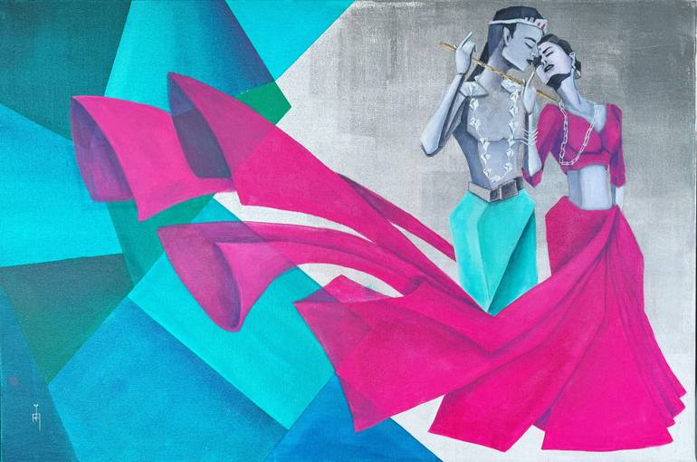 Print of Abstract Music Paintings by Ria Sharma