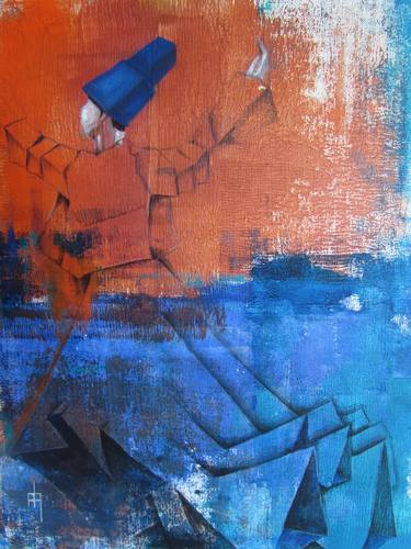 Print of Abstract Paintings by Ria Sharma