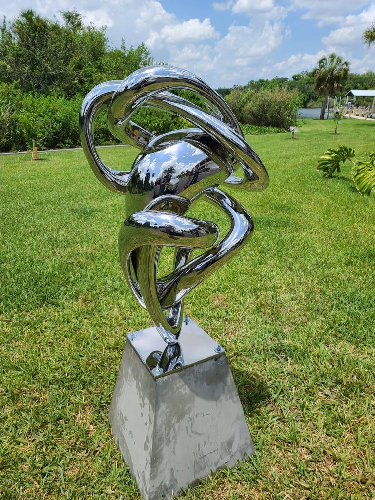 Original Fine Art Abstract Sculpture by JONETO ART