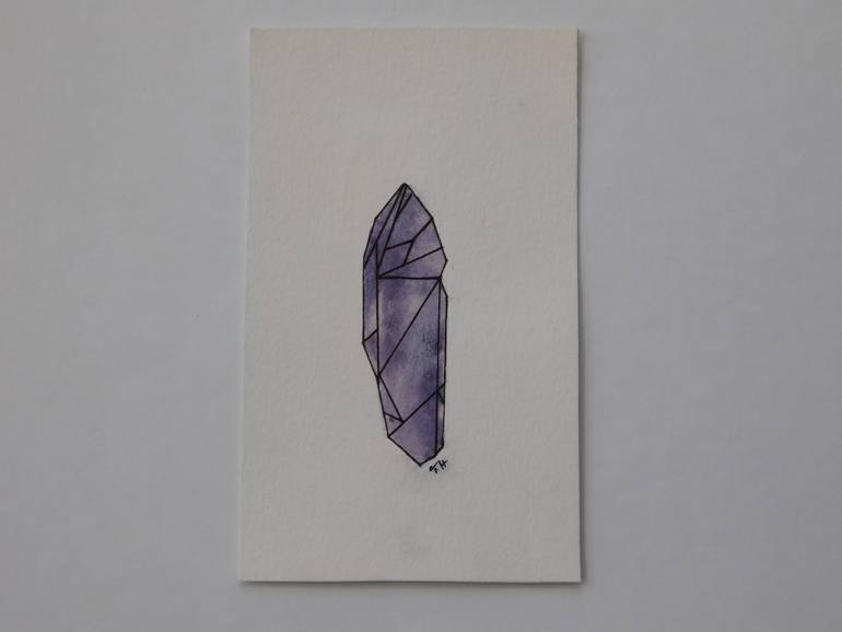 Original Minimalism Geometric Painting by Tiffany Hutchinson