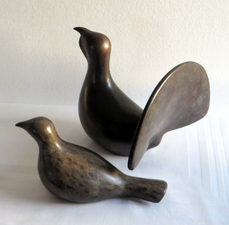 Original Figurative Animal Sculpture by Gilly Thomas