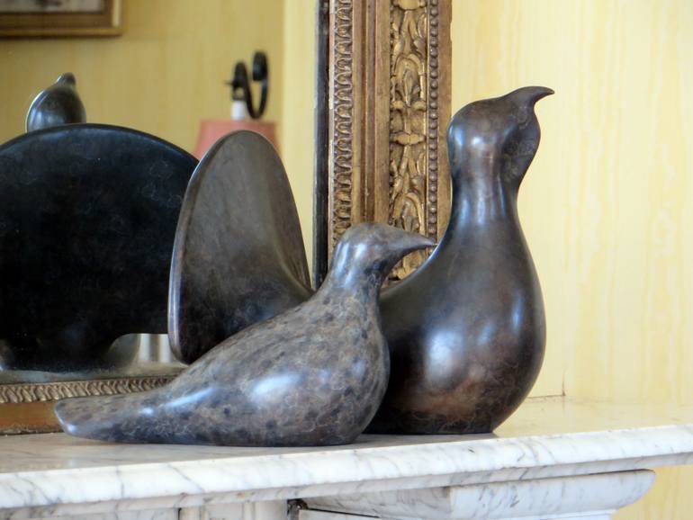Original Figurative Animal Sculpture by Gilly Thomas