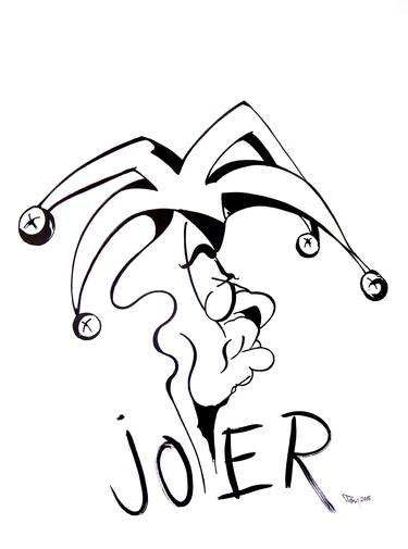 The Joker I Drawing By Tony Nilsson Saatchi Art