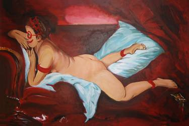 Original Nude Paintings by Tony Nilsson