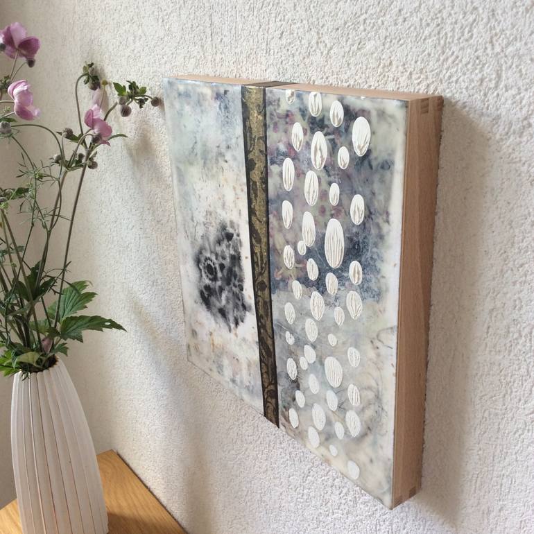 Original Abstract Painting by Helle Christensen Hjort