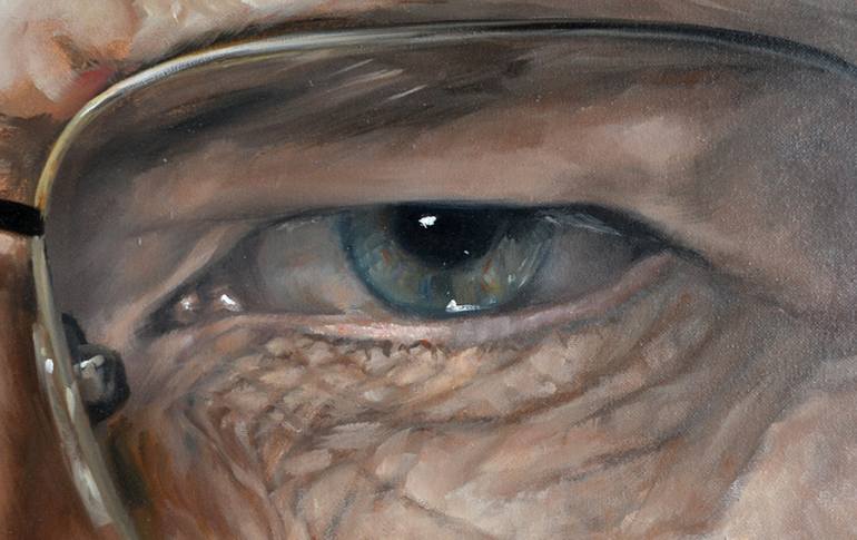 Original Figurative People Painting by Francesco Schiesari