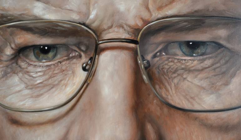 Original Figurative People Painting by Francesco Schiesari