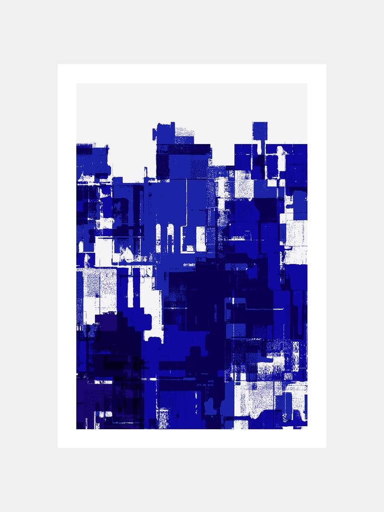 Original Minimalism Abstract Printmaking by Mathias Strecker