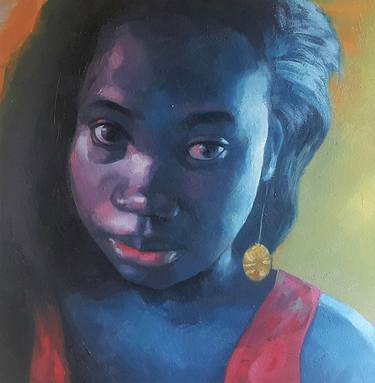 Original Expressionism People Paintings by Dotun Makun