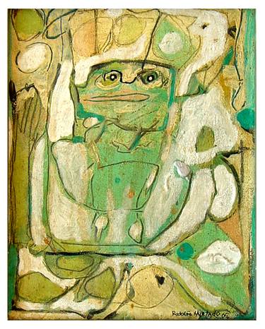 Rodolfo Hurtado, vegetal, 1965, óleo sobre tela, 25 x 20 cm thumb