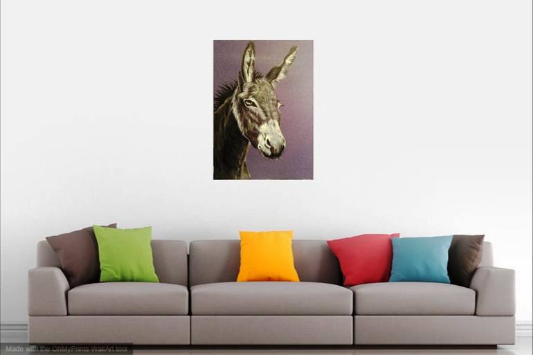 Original Figurative Animal Painting by Eunice Friend