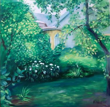 Original Garden Paintings by Kaie Shestakova-Karu