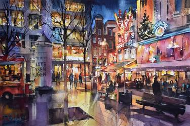 Print of Fine Art Cities Paintings by Pawel Gladkow
