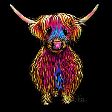 HiGHLaND CoW PRiNT SCoTTiSH ' BuTCH ' BY SHiRLeY MacARTHuR thumb