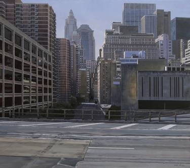 Original Realism Cities Paintings by Abel Szabo