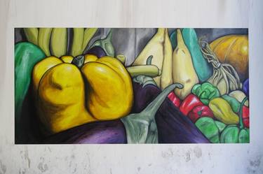 Print of Food Paintings by Aquiles Segovia Villamizar