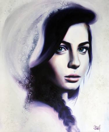 Print of Fine Art People Paintings by Ilze Rēvalde