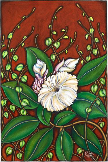 Print of Illustration Floral Paintings by R Neeta