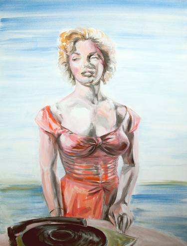 Original Figurative Portrait Paintings by Batya Kuncman