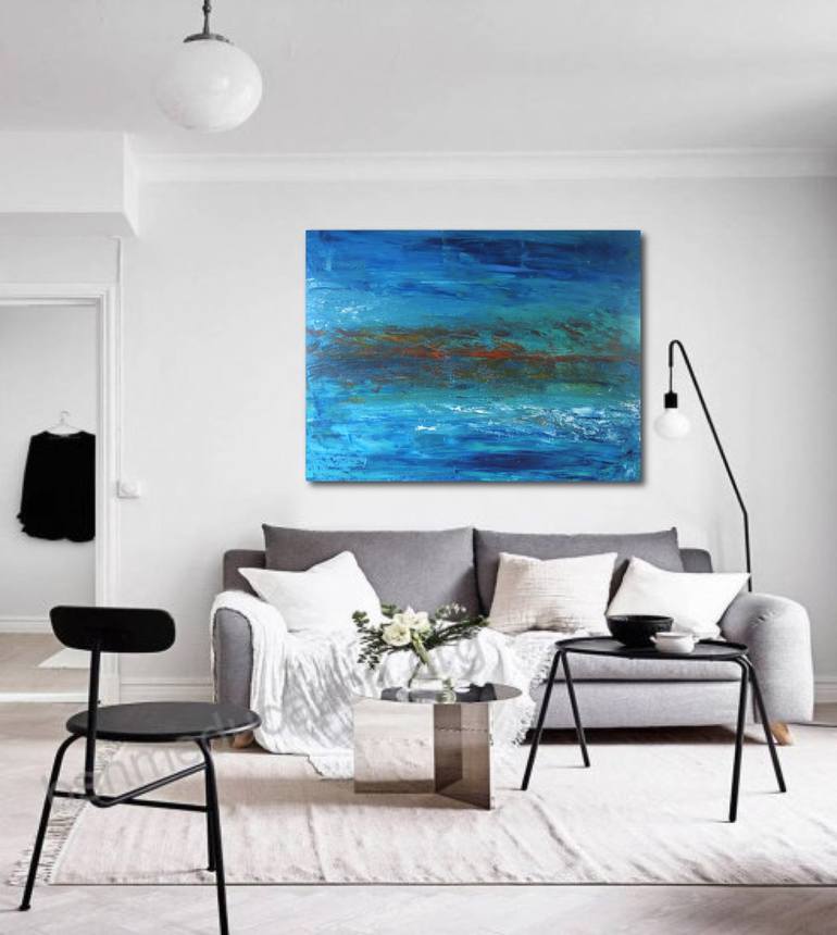 Original Abstract Painting by David Krilov