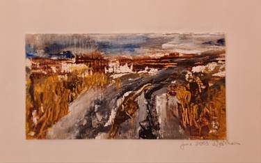 Original Abstract Expressionism Landscape Paintings by Susan Gräfin Zu Bentheim